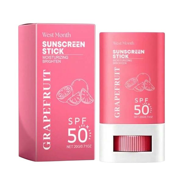 Grapefruit Sunscreen Stick SPF 50+ | High Protection and Moisturizing