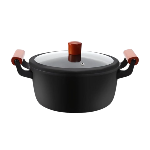 Royal Diamond Cast Iron Casserole Pot - 24cm