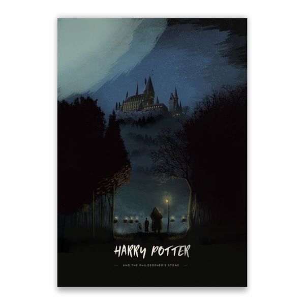 Harry Potter And The Philosopher's Stone Hogwarts - A1 Poster
