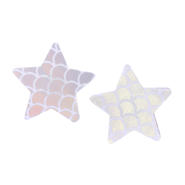 Up-Tape Starry Sea Petals Nipple Covers - 5 Pairs Reusable Nipple Covers