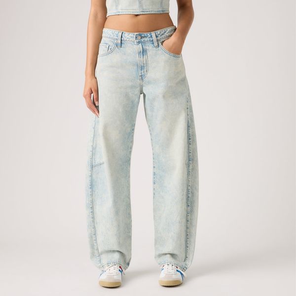 Levi's Baggy Dad Barrel Women's Jeans - Cielito Lindo Acid