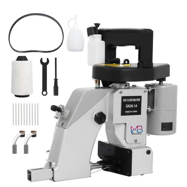 WOVIBO Electric Bag Closer Machine Portable Industrial Closing