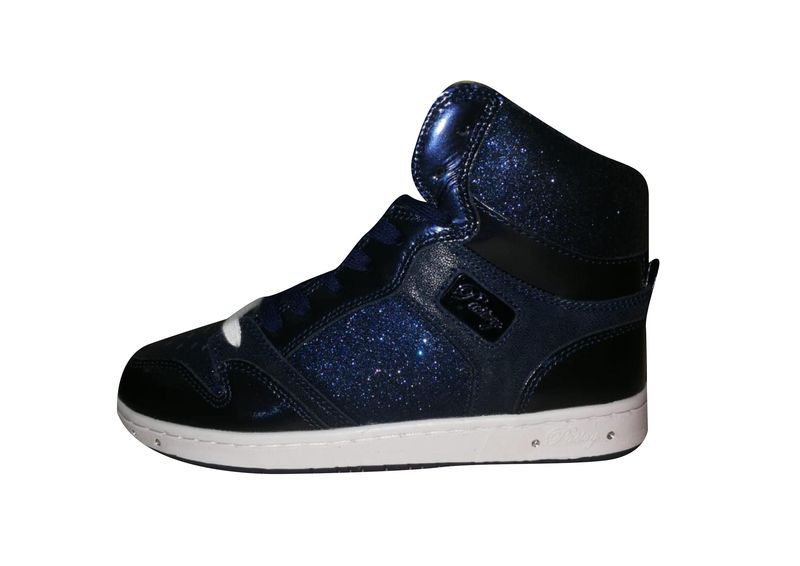 Pastry Navy Blue Glam Pie Hi-Top Dance Sneakers
