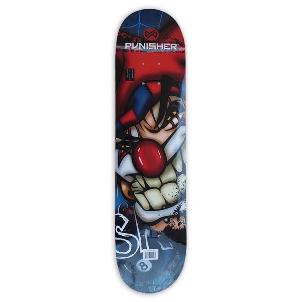 Punisher Jester Skateboard Deck Street