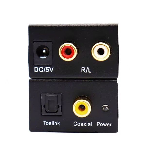 Digital to Analog Converter Compatible with HDTV DVD PS4 Xbox - Black