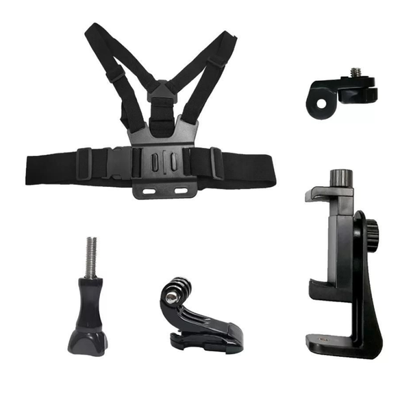 Set Of Chest Mounts For GoPro and Mobile Phone
