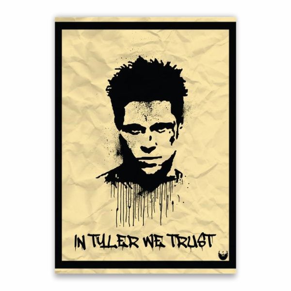 Fight Club Tyler Poster - A1