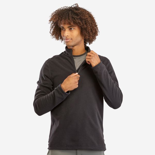 Quechua Men's Hiking Fleece - MH100 - Black