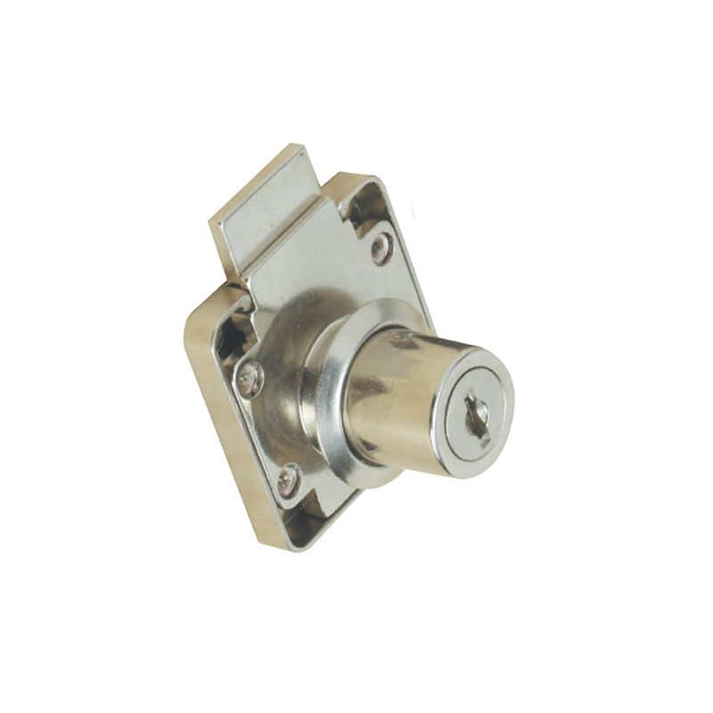 ROCO Drawer Lock Nickel Plated 19mm x 22mm