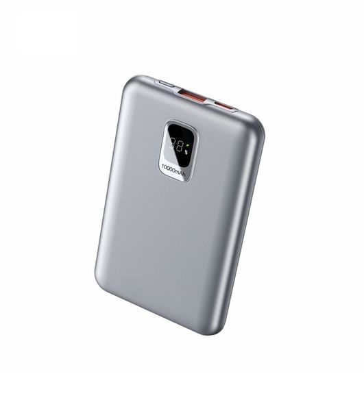 10000mAh Portable Fast Charge Power Bank with Smart LED Battery Screen