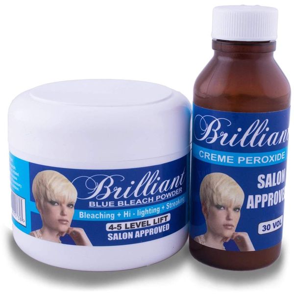 Brilliant Hair Bleach Combo/Highlight Kit Blonde - Salon Approved