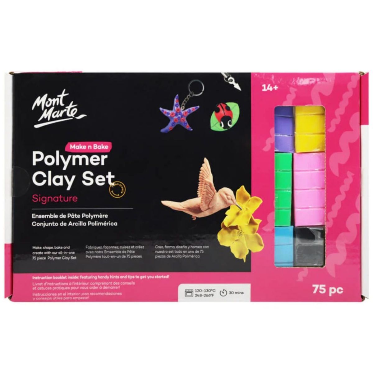 Make n Bake Polymer Clay Set Signature 75 Pieces Buy Online in