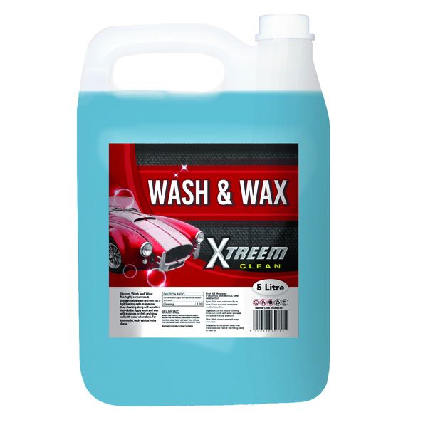 Xtreem Car shampoo - Wash And Wax 5 Litre