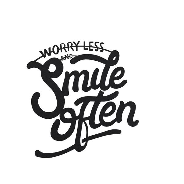 Smile Often Metal Wall Art