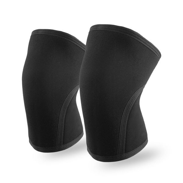 Knee Sleeve &amp; Compression Brace Knee Support for Lifting 1 Pair - Black