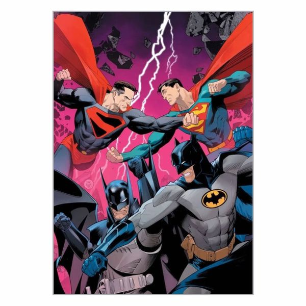 Superman Vs Superman Batman Vs Batman Poster - A1