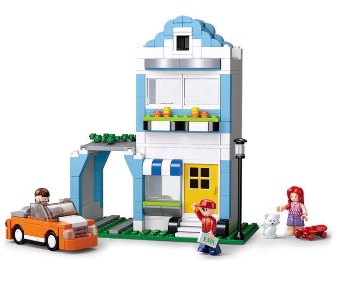 Sluban Town Lemy &amp; Queenies Apartment - 305Piece