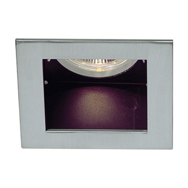 D/Light Square Steel S/Silver 1x50w 12v Shop Today. Get it Tomorrow