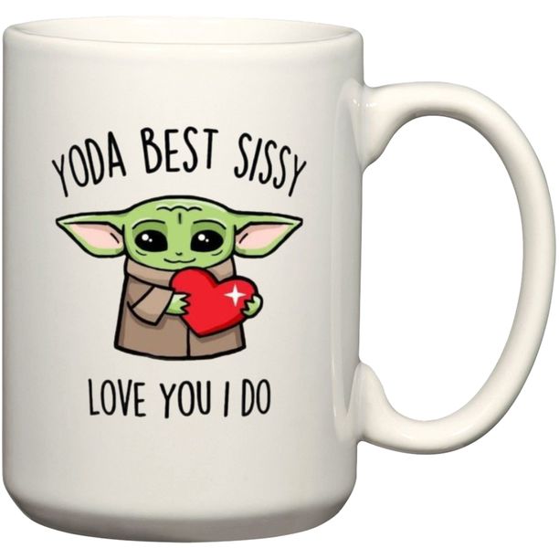 Yoda Best Sissy Love You I Do Gift Coffee Mug