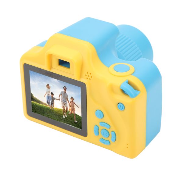Kids Selfie Camera 2 Inch 5M 1080P HD Mini Portable Blue