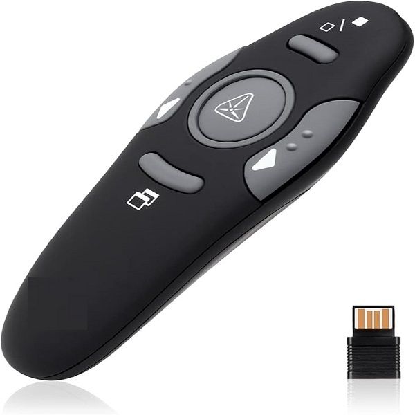 2.4GHz Portable Battery Operated Remote Control Presenter