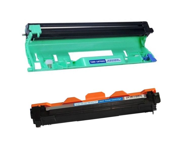 Brother DR1000 / 1000 / TN1000 Drum Unit Set - Compatible