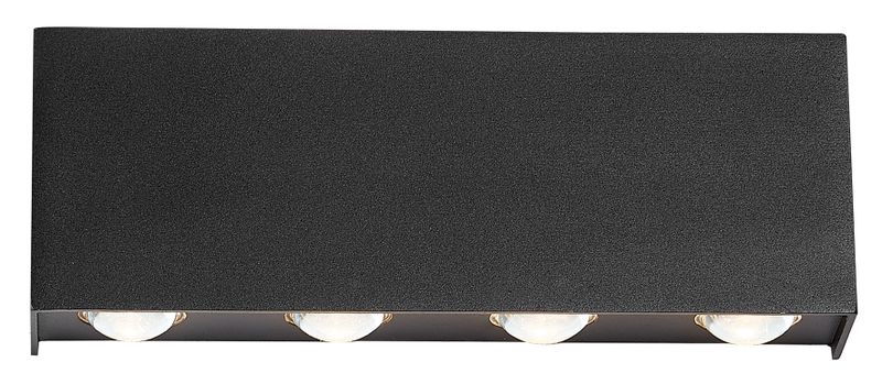 8 Watt Square Aluminium Up and Down Wall Bracket