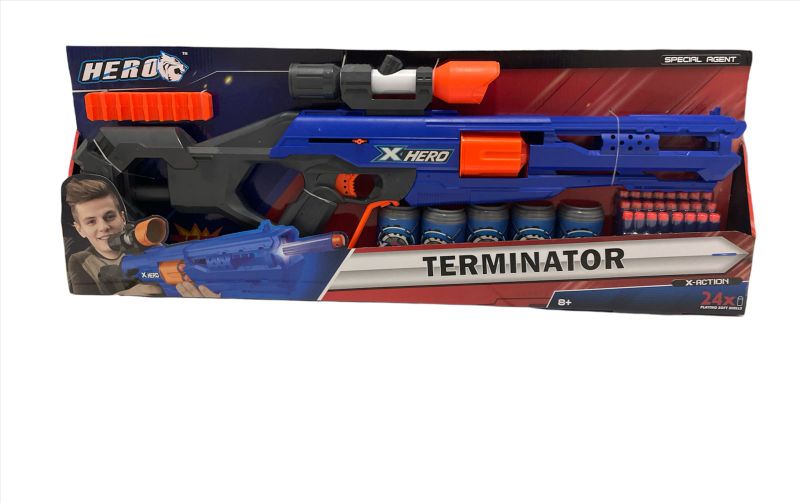 Hero X Bullet Gun Terminator Edition