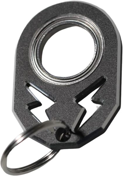 Keychain Spinner Fidget Ring Metal Key Chain Fidget Toy Flipping Key Holder