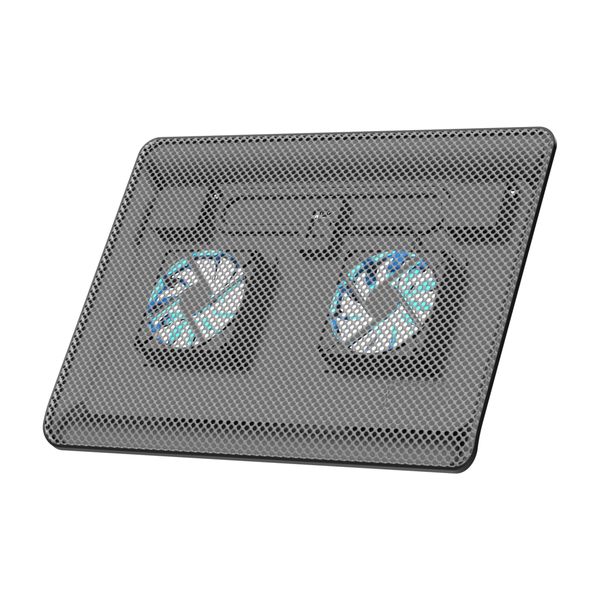 Mikuso Dual Cooling Fan Pad with LED