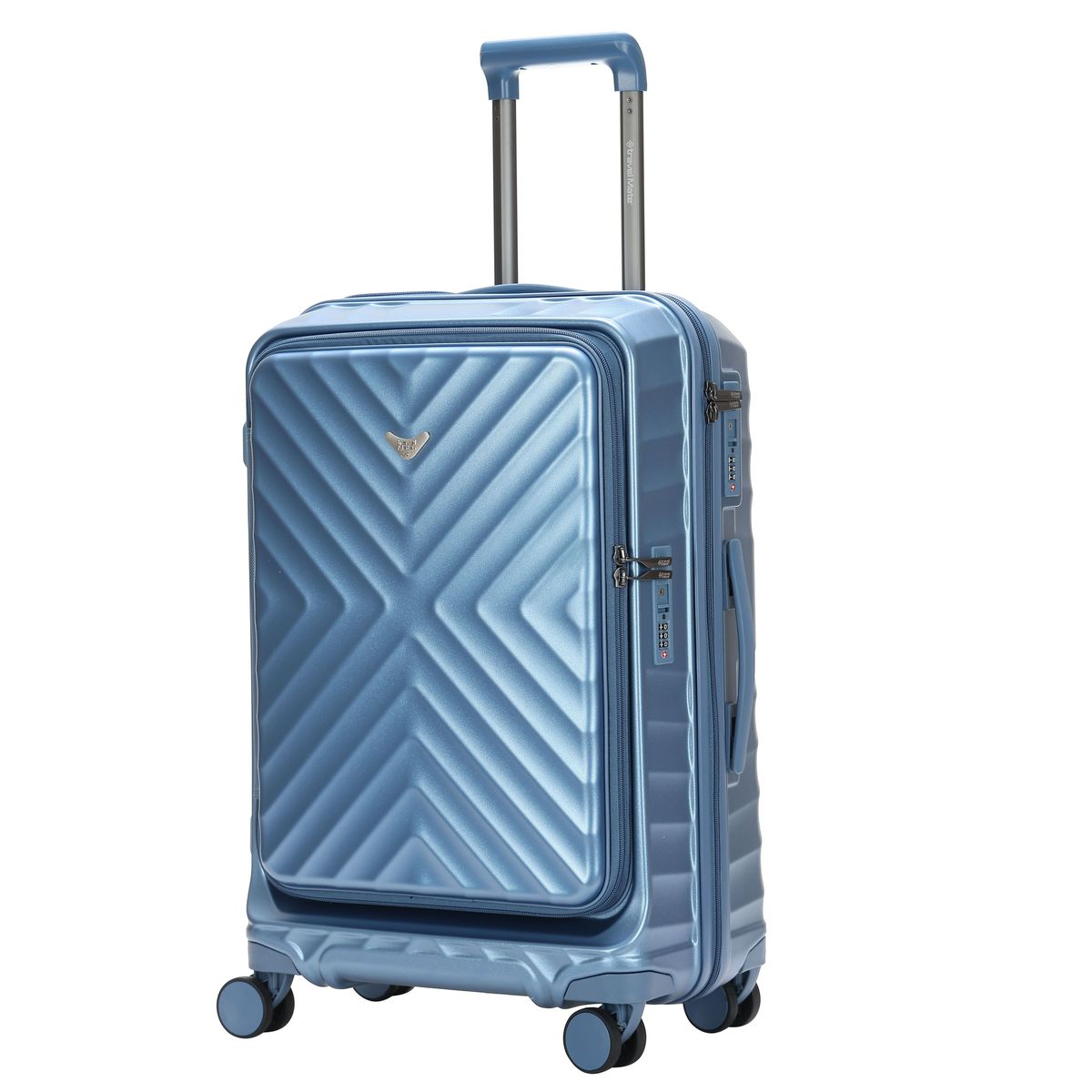 TravelMate 75cm Hard Shell Zipper 8 Wheel Xbag LARGE Trolley TSA L-350 A