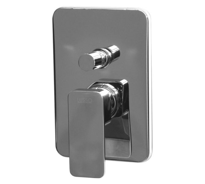 Magra Concealed Diverter Mixer Tap Silver 160 x 65 x 180 mm