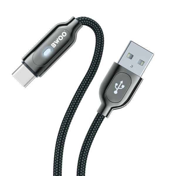 BWOO -Type-C cable X131C USB - USB-C 1,0m 2,4A black