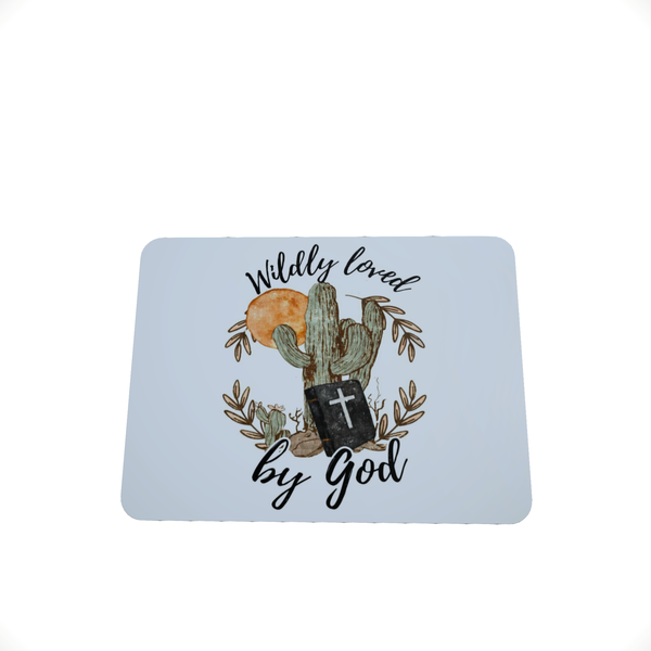 Wildly Loved by God Mouse Pads