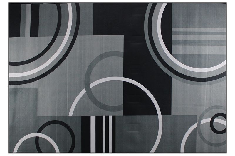 Luxurious and Elegant 3D Geometric Design Area Rug