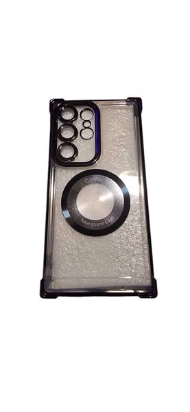 BCB Black/Clear Phone Case/Cover Compatible with Samsung Galaxy S25 Ultra