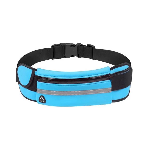 Running Belt Waist Bag Sports Fanny Pack with Water Bottle Holder Phone