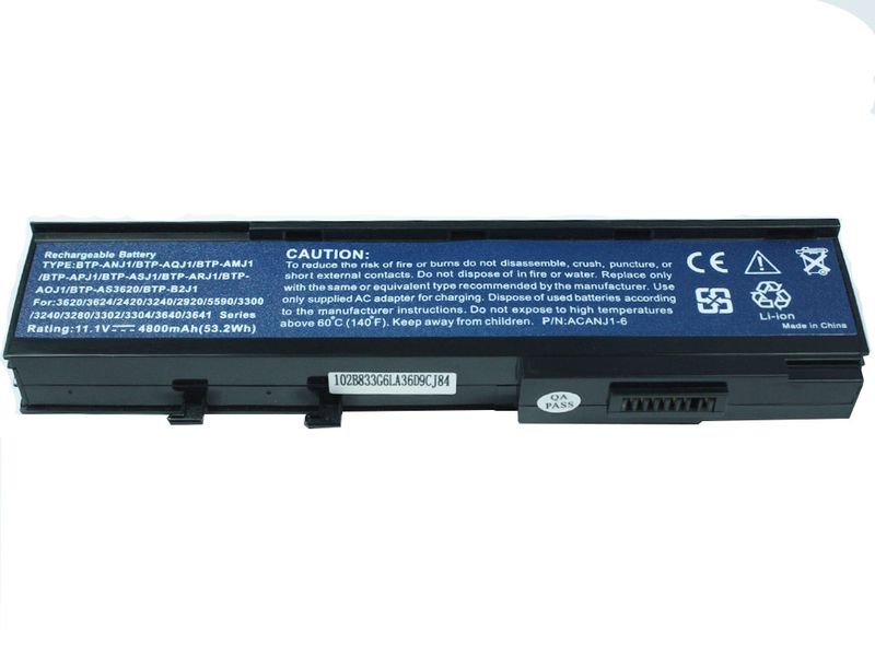 Acer Aspire 5560, BTP-ANJ1 Laptop Battery, 11.1V 5200mAh/49Wh