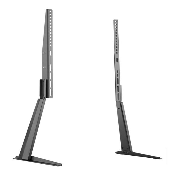 26-37 Inch Adjustable Metal Pedestal TV Stand Legs -D300