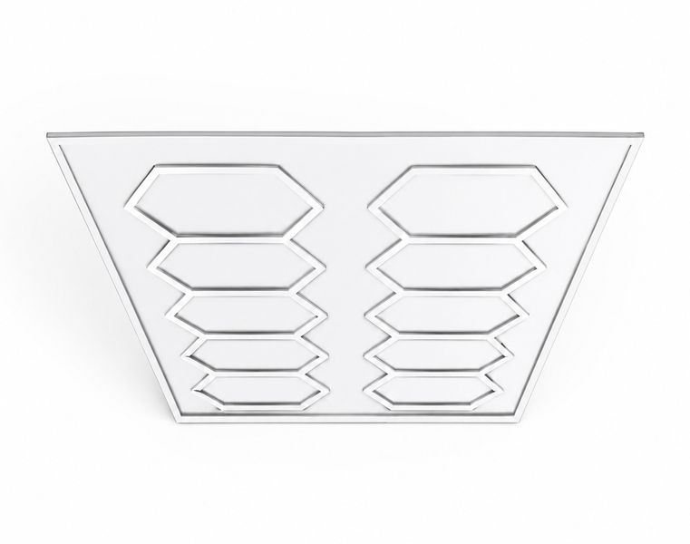 Hexagon Grid Led Car Garage Light 4.8m x 2.4m