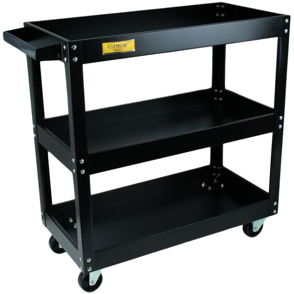 Hoteche 3 Shelf Tool Trolley with Wheels