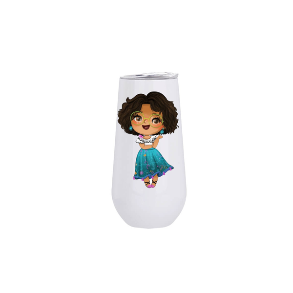 Blue Girl Kids Tumbler