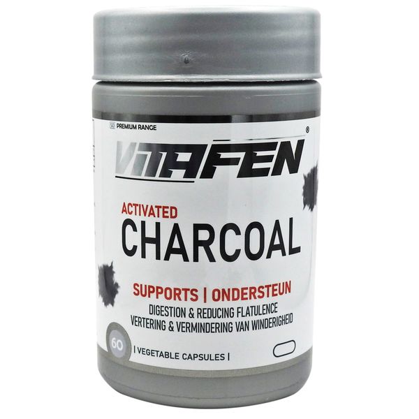 Vitafen Activated Charcoal 260 mg Vegi-Caps - 60's