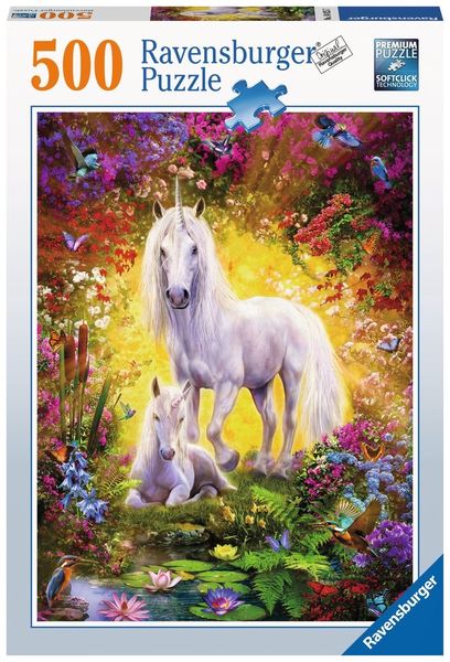 Ravensburger Unicorn &amp; Foal 500 piece puzzle