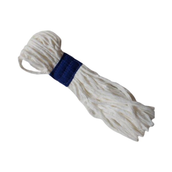 Red Hygiene Fan Mop Cotton Replacement Head - Durable Cleaning Mop Head