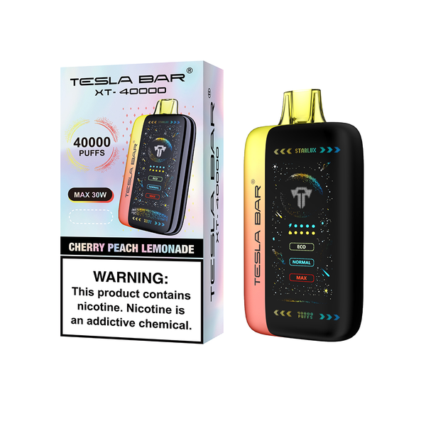 TESLA BAR XT40000 - Cherry Peach Lemonade