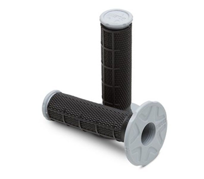 ProTaper Half Waffle Black/Grey/White MX Grips