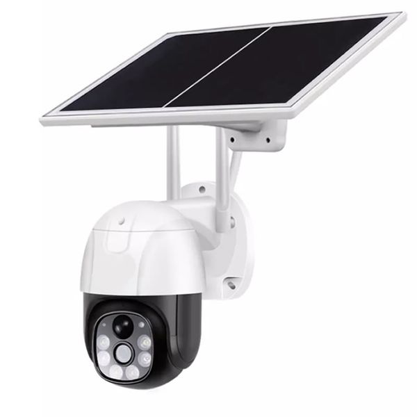 V380 Solar Powered 4G Outdoor Security With SIM Card Slot and Support