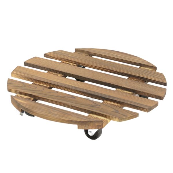 2Pcs Plant Caddy with Wheels with 360 Rotating Wheels for Potted Plants