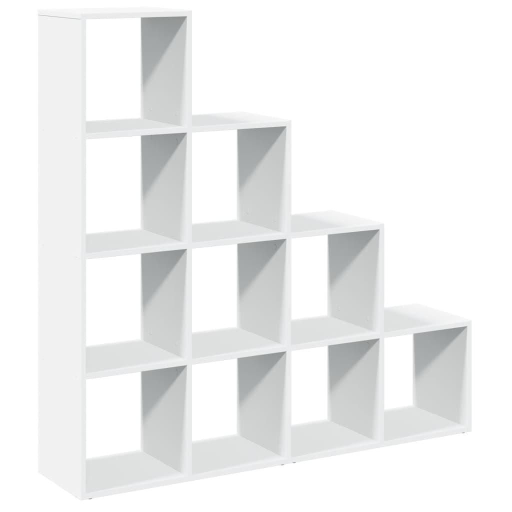 Decorum & Co - Modular 10-Cube Staircase Display Shelf